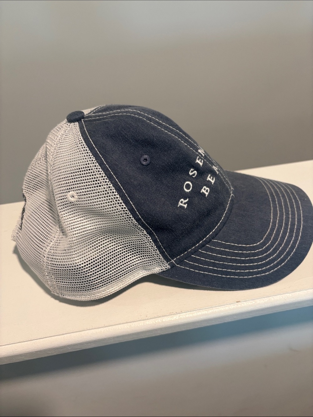 Navy Mesh-Back Cap - Picture 3 of 5